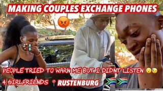 Making couples switching phones for 60sec 🥳 SEASON 2 ( 🇿🇦SA EDITION )|EPISODE 52 |