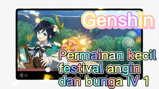 Permainan kecil festival angin dan bunga IV 1
