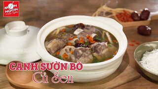 CANH SƯỜN BÒ CỦ SEN | MÓN NGON MỖI NGÀY | VIVU TV