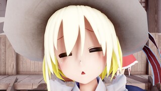 【东方/MMD】不想动了，学灵梦摆烂算啦