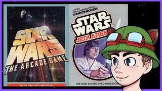 The Strange Star Wars Atari Games!