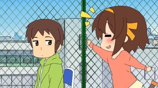 Suzumiya Haruhi-chan no Yuuutsu (English Dub) Episode 21