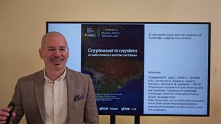 University of Cambridge report on cryptoassets in Latin America, co-author Dr Alex Zarifis