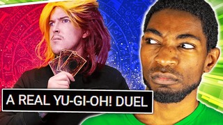 Reacting to a Cringey Yu-Gi-Oh Duel