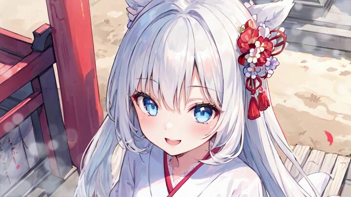 [Bilingual subtitles/audio] The little girl who came to play with me just after the Chinese New Year