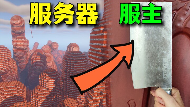 Chèn đầy 999 nhóm TNT dưới máy chủ… Chủ server đã vác dao sẵn sàng rồi…