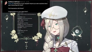 [Vtuber Vietsub] Ấn tượng của Aia Amare về các thành viên NijisanjiEN (phần 2)