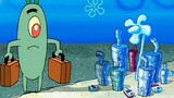 Giant Plankton! Something's wrong, it's a miniature Bikini Bottom!