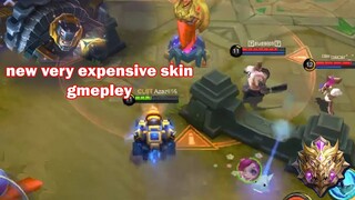 very expensive skin Johnson mytic gameplay lol