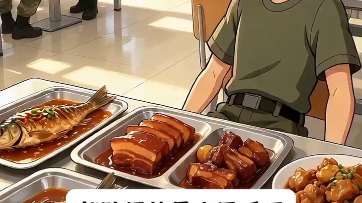 อาหารของทหาร คุณคงนึกไม่ออกหรอกว่ามีเงินแค่วันละ 18 หยวนจะกินอะไรได้บ้าง