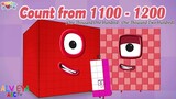 Count From 1100 - 1200 with Numberblocks || Educational Video