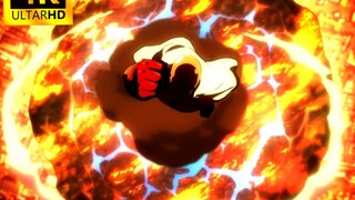 [4K/60 frames] "Cut out unnecessary dialogue" Genos tried his best to stop the meteorite from fallin