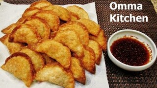 Korean Kimchi Mandoo 김치만두 (Kimchi Dumpling) Korean Side Dish by Omma's Kitchen