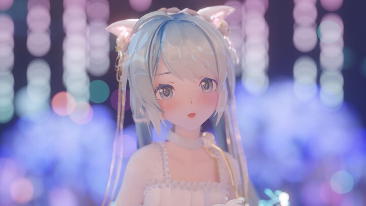 [Bản thảo đầu tiên của người mới MMD] Hatsune Miku Glow