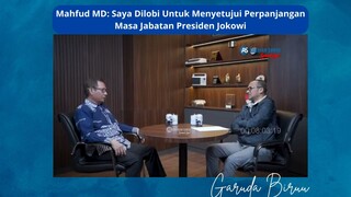 Mahfud MD Mengatakan Sebagai Perpanjangan Tangan Jokowi