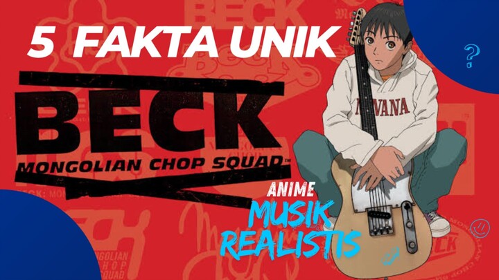 5 Fakta Unik Beck, Anime Genre Musik Lawas