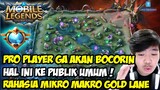 RAHASIA MIKRO MAKRO PRO PLAYER GOLD LANE YANG MENYUSAHKAN LAWAN - Mobile Legends