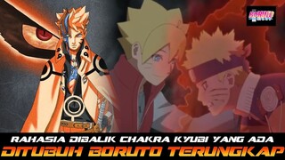 RAHASIA DIBALIK CHAKRA KYUBI YANG ADA DITUBUH BORUTO TERUNGKAP