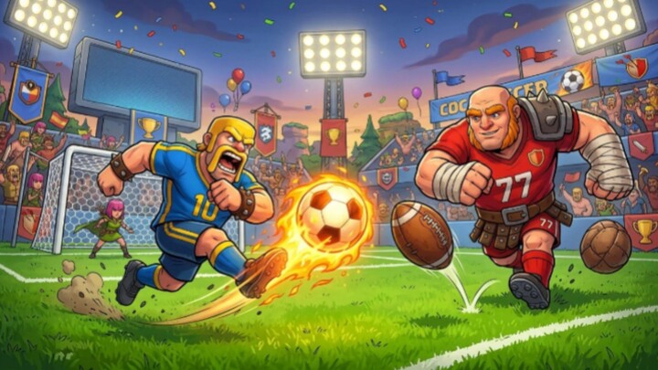 Gameplay Soccer Troops, modal nyepam langsung rataa  ⚽🔥🔥