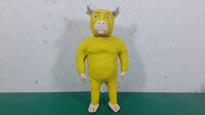 Niu Lai  figure 牛来黏土人偶