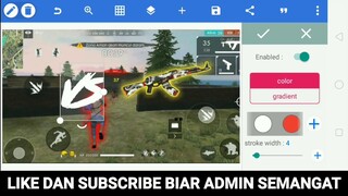 Cara Membuat Thumbnail Free Fire Di PixelLab Dan Picsay Pro