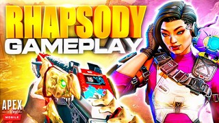 *NEW* LEGEND RHAPSODY GAMEPLAY!! Apex Legends Mobile