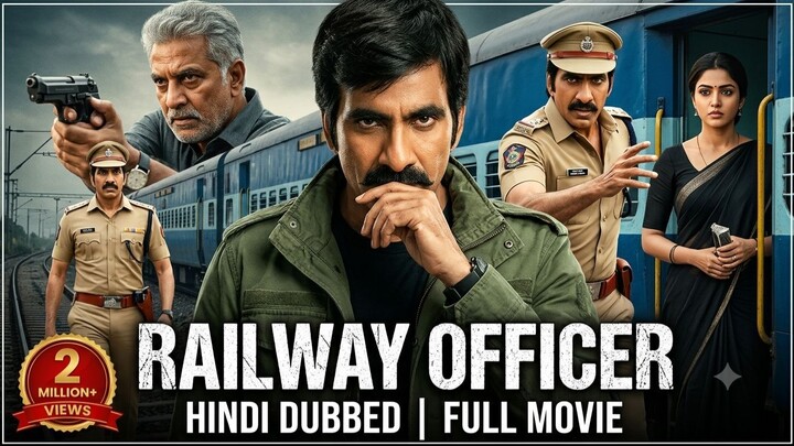 Superstar Ravi Teja ''RAILWAY OFFICER'' | New Released Full South Hindi Dubbed Movie | Sreeleela |HD
