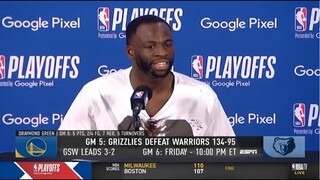 Draymond having fun with fans Memphis: "They not gonna Whoop That Trick alone. We’re gonna Whoop"