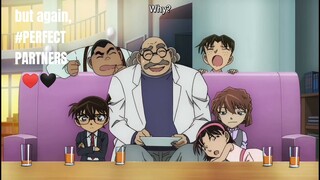 Conan & Haibara; an old married couple with kids (pt.2) #detectiveconan #coai