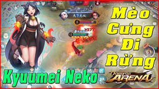 🌸Onmyoji Arena: Kyuumei Neko - Mẹo Leo Rank, Sát Thủ Đi Rừng Rank Trung Quốc Quá Dễ