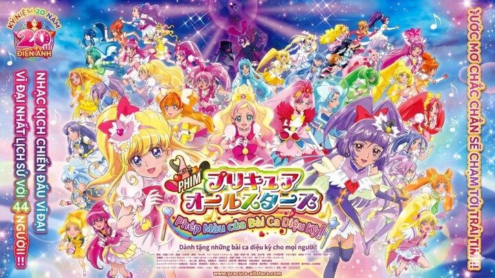 Precure All Stars Movie: Minna de Utau♪ Kiseki no Mahou Vietsub
