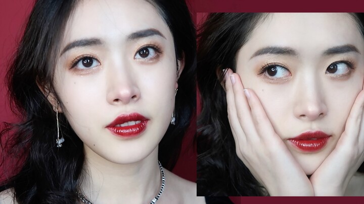 Học theo cách trang điểm của Cúc Tịnh Y | Look thảm đỏ của nữ minh tinh với lớp makeup lung linh như