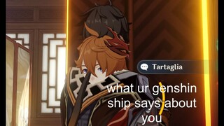 what your genshin ship says about you