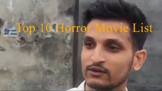 Top 10 Horror Movie List of All Time 2025