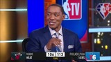NBA GameTime reacts to 76ers beat Heat 113-106