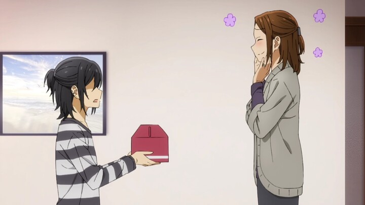 [Hori-san ke Miyamura-kun] Miyamura bertemu orang tua Hori untuk pertama kalinya, dan sikap ayah mer