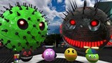 【有趣的吃豆人动画】机器人吃豆人VS怪物吃豆人使用口袋妖怪新冒险-第3集