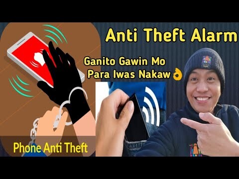 Paraan Para Hindi Manakaw Ang Cellphone  Mo👌ANTI THEFT ALARM