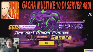 🔥🔥GACHA MULTI KE 10 DI SERVER 480!! YVMC EMANG RAJANYA TAI!! - ONE PUNCH MAN The Strongest