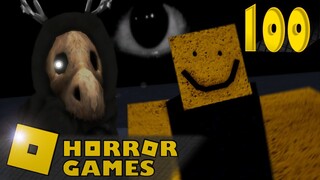 Roblox Horror Games 100