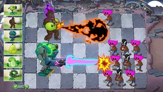 Plants vs Zombies compilation: 064_Mecha Peashooter + KingKong Peashooter