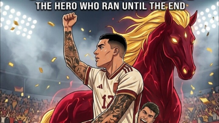 THE HERO WHO RAN UNTIL TJE END.