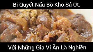 Bí Quyết Nấu Bò Kho Sả Ớt Với Những Gia Vị Ăn Là Nghiền