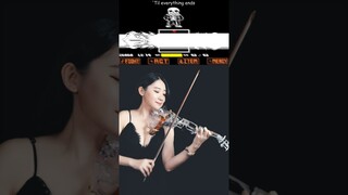 I play undertale on violin🎻💀
