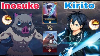 TOP Allain | Kirito Vs Inosuke Anime Đại Chiến Trận Đấu Bùng Nổ ✓