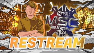 Restream MSC "Esports WORLD CUP FT.MLBB" - Knockout day 1 #SEEtheworld #MLBBMSC2024