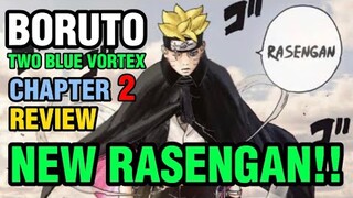 BORUTO IS BASICALLY SASUKE’S SON! Boruto: Two Blue Vortex Manga Chapter 2 Review! #anime  #boruto