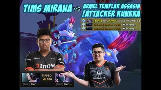 TIMS MIRANA GAMEPLAY HIGHLIGHTS vs TNC.Armel (TA) & !Attacker (Kunkka) | HOW TO ARROW THE RIGHT WAY