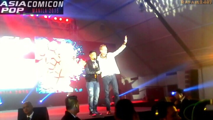Paul Bettany in the Asia Pop Comic Con Manila 2015 Part 2