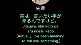Japanese confession